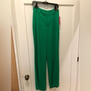 Alice + Olivia high waisted trouser. NWT. Size 6